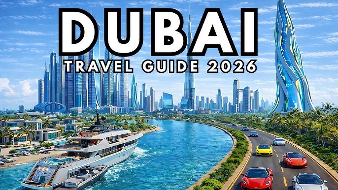 Dubai skyline and desert 2026